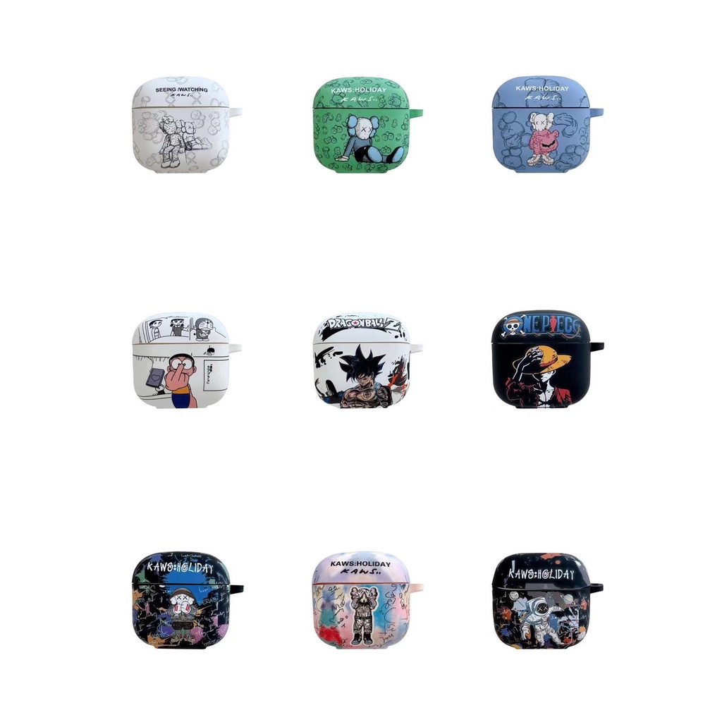 Vỏ Bọc Hộp Sạc Tai Nghe Không Dây Bluetooth Baseus Bowie E8 Bằng tpu Mềm Nhám Họa Tiết Hoạt Hình Đáng Yêu