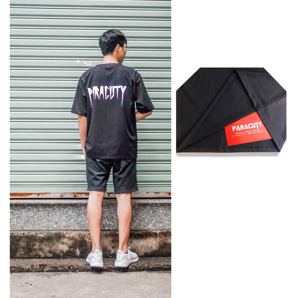 Áo thun nam nữ Unisex PARACUTY phản quang - P01 chất liệu cotton 100%, co giãn 4 chiều, dày dặn, form rộng tay lỡ | BigBuy360 - bigbuy360.vn
