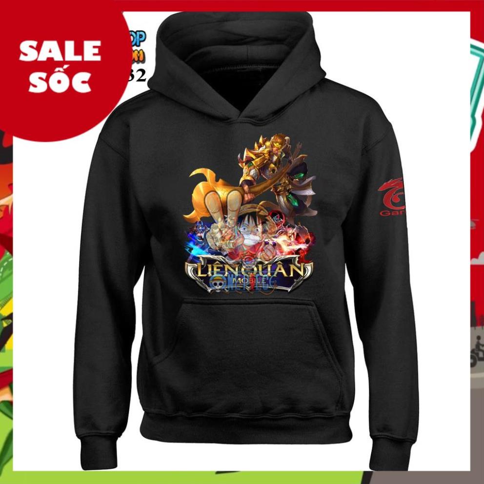 (SALE SỐC) Áo Hoodie Liên Quân Mobile Đen AÓ GAME STORE