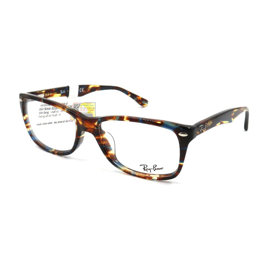 RB6228F 5711-Gọng kính nam nữ Rayban chính hãng (55-17-140), thiết kế dễ đeo bảo vệ mắt