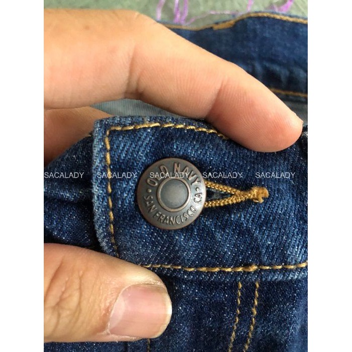 Quần Short Jean OLDNAVY Cắt Nhãn Gấp Lai - 2907 sỐ ĐO CHƯA TÍNH ĐỘ CO GIẢN 2CM