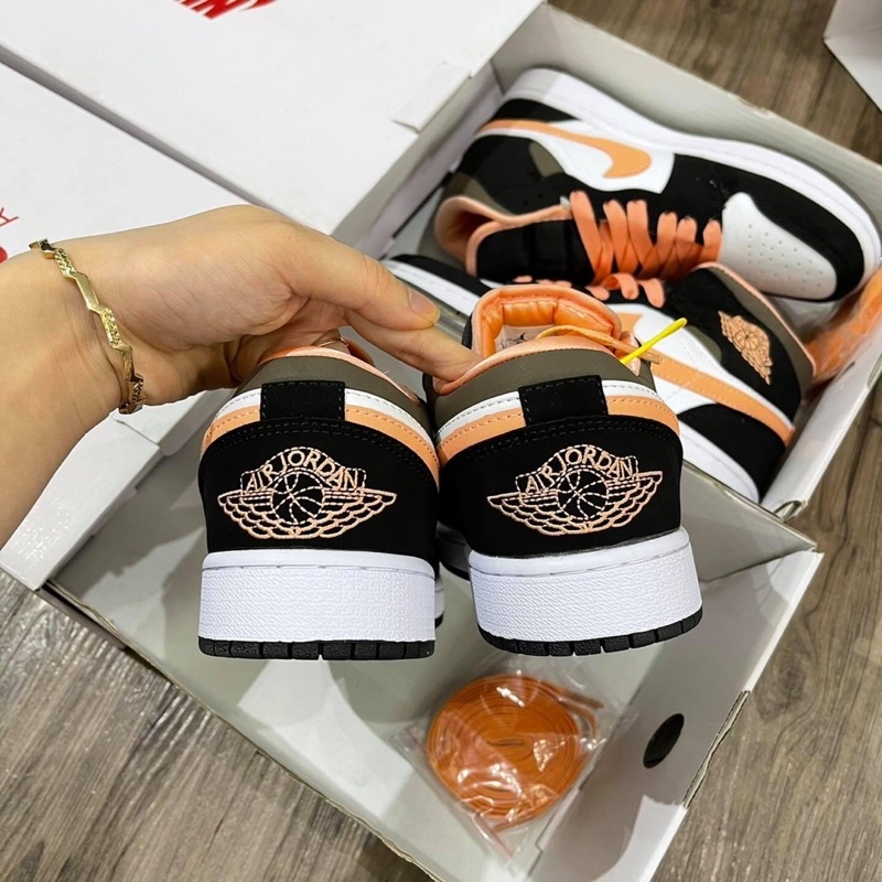 GIÀY JORDAN1 ORANGE MO.CHA 1:1 SC [ FREESHIP + BOX ]
