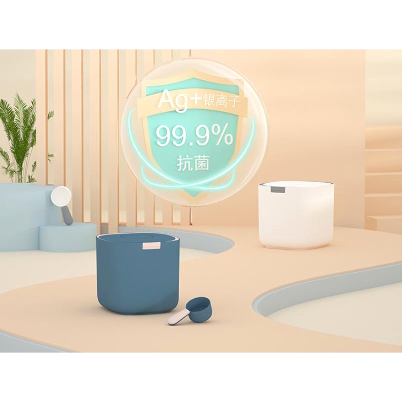 [Tặng Thìa] Thùng Đựng Hạt Chống Ẩm Kháng Khuẩn Chó Mèo 5KG