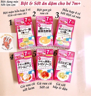 Bột ăn dặm Ưakodo 5T,7T date 9/2020