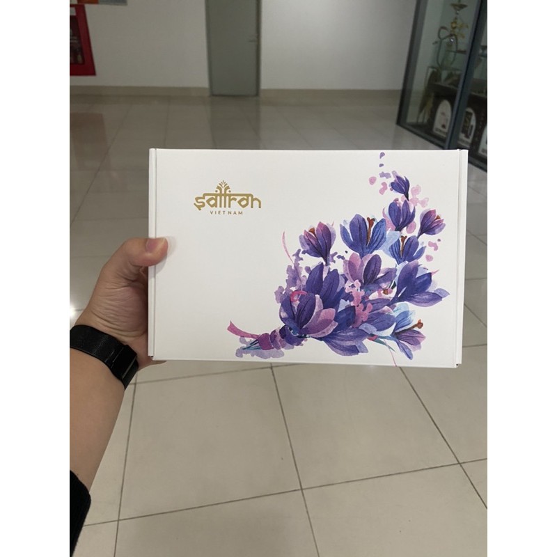 Nhụy Hoa Nghệ Tây SAFFRON SALAM 1Gr kèm trà hoa