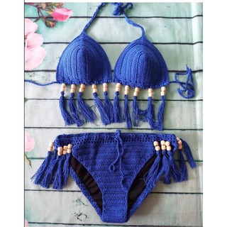 BIKINI LEN MÓC XANH HẠT GỖ CÓ FEEDBACK