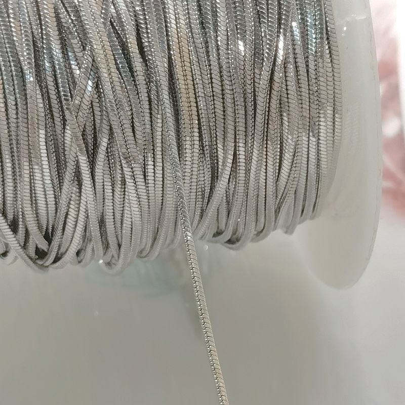 Dây Chuyền Đồng Mạ Vàng/Bạc 1m Đính Vỏ Sò Hình Vuông Tự Làm Trang Sức Đơn Giản