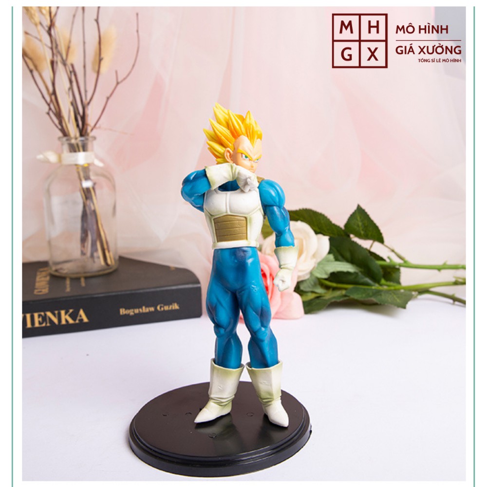 Mô hình Dragon Ball SonGoku  vs Vegeta  super saiyan  siêu đẹp siêu rẻ  cao 20cm - figure mô hình 7 viên ngọc rồng