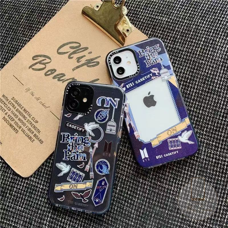 Ốp Lưng Chống Sốc In Tên Các Nhân Vật Bt21 Cho Iphone 12 12pro12pro Max Iphone 11 / 11pro Max / Xs Max / Xr / 8plus / 7plus