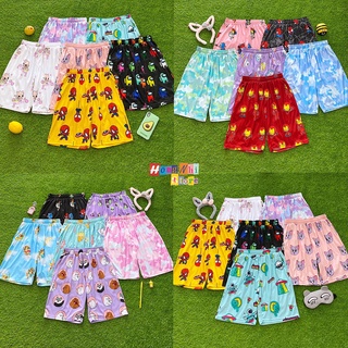Quần Đùi Hoạt Hình Short Cartoon V2 Oversize Ulzzang Unisex Dáng Rộng - MM