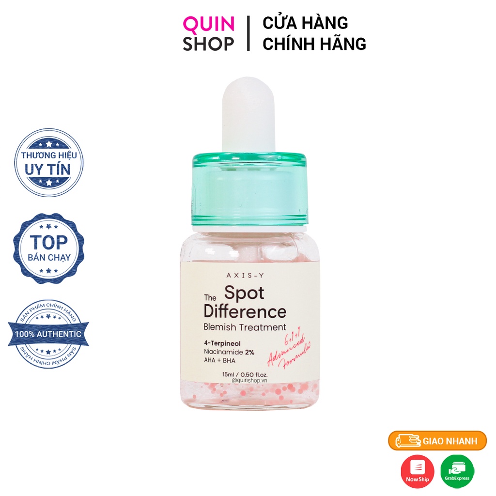 Tinh Chất Giảm Mụn, Mờ Thâm AXIS-Y Spot The Difference Blemish Treatment