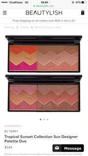 Bảng má hồng - contour - highlight By Terry