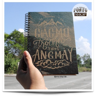 Sổ tay Handmade Vintage, bìa cứng - Giấc mơ trôi theo từng áng mây