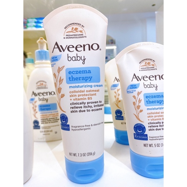 Kem chàm dưỡng ẩm ngày đêm cho bé Aveeno Baby Eczema Therapy Moisturizing Cream