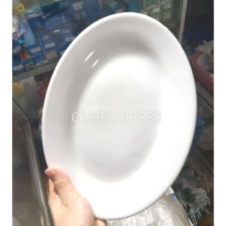 Đĩa sứ - đĩa bầu dục