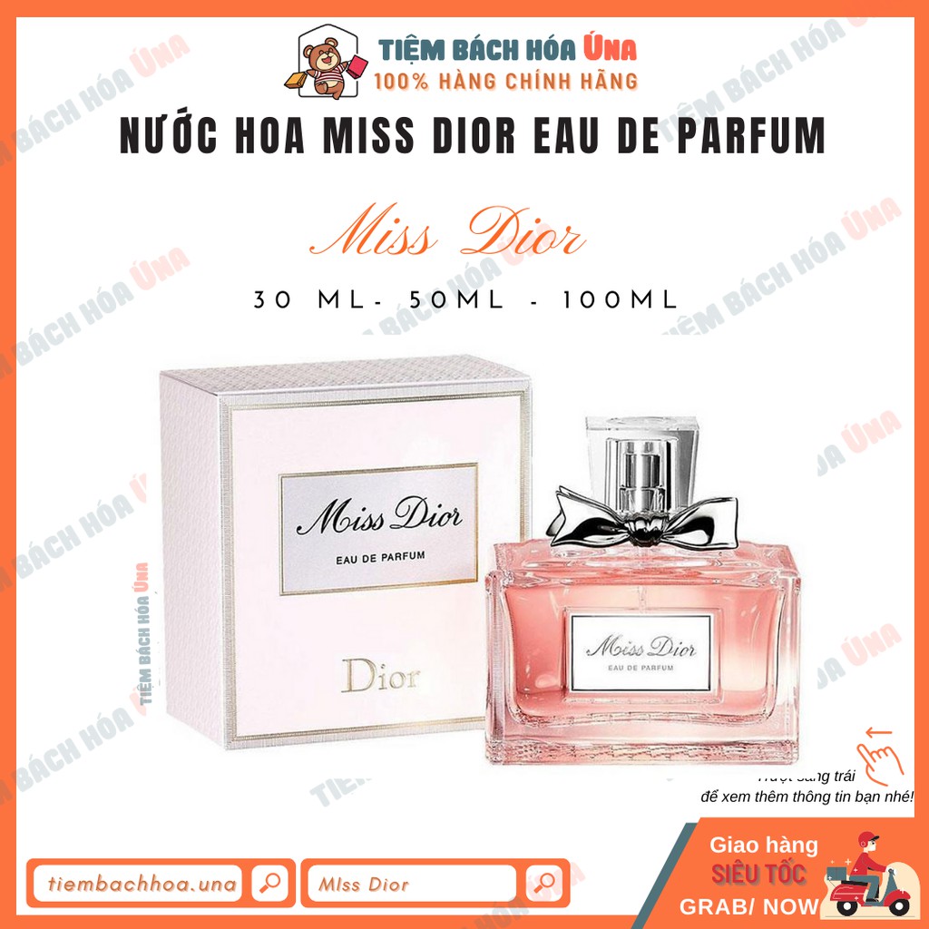 Nước hoa Dior Miss Dior Eau de Parfum bill Sephora Mỹ