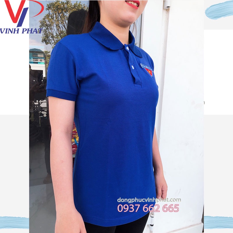 Áo Thun Đoàn Thanh Niên Nam Nữ Vải Cá Sấu Đẹp Thoáng Mát - VĨNH PHÁT