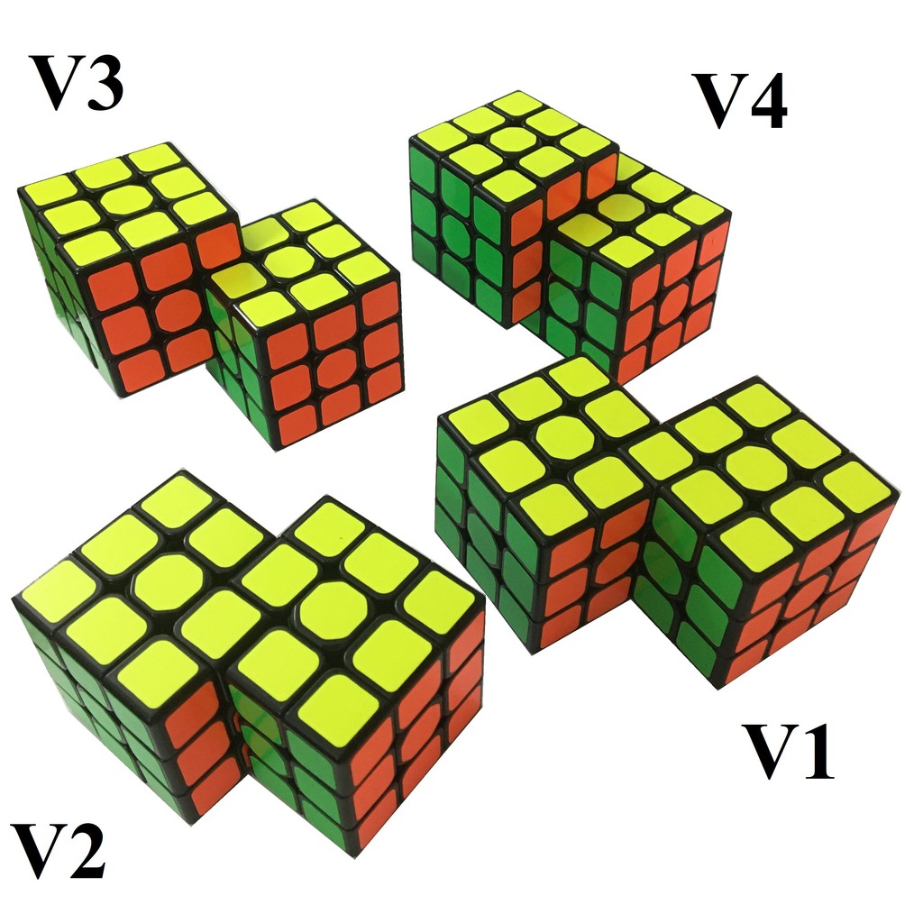 rubik conjoined 3x3 double V1 V2 V3 V4