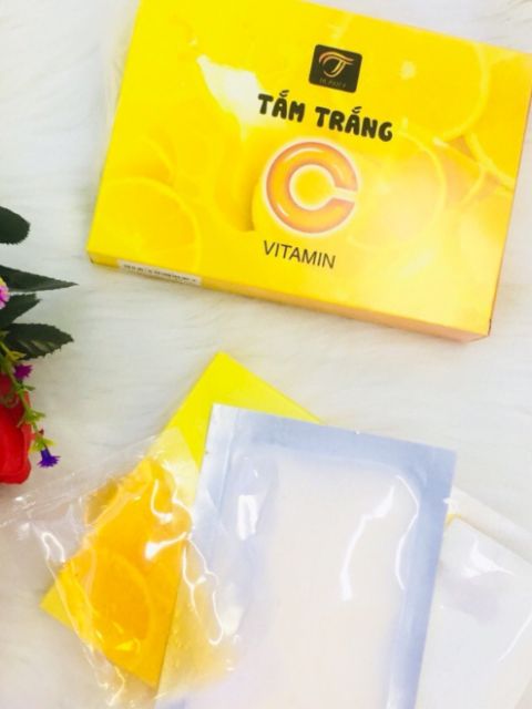 Ủ tắm trắng cam Vitamin C