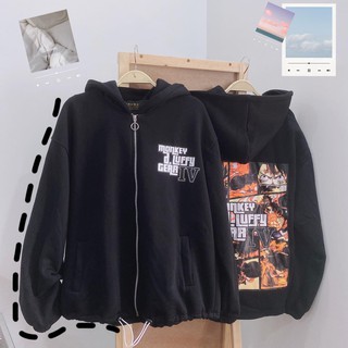 Áo Khoác Nỉ MONKEY (2 màu) hình thật unisex