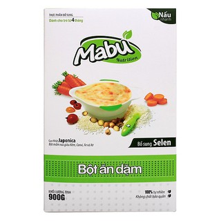 Bột ăn dặm Mabu  900g