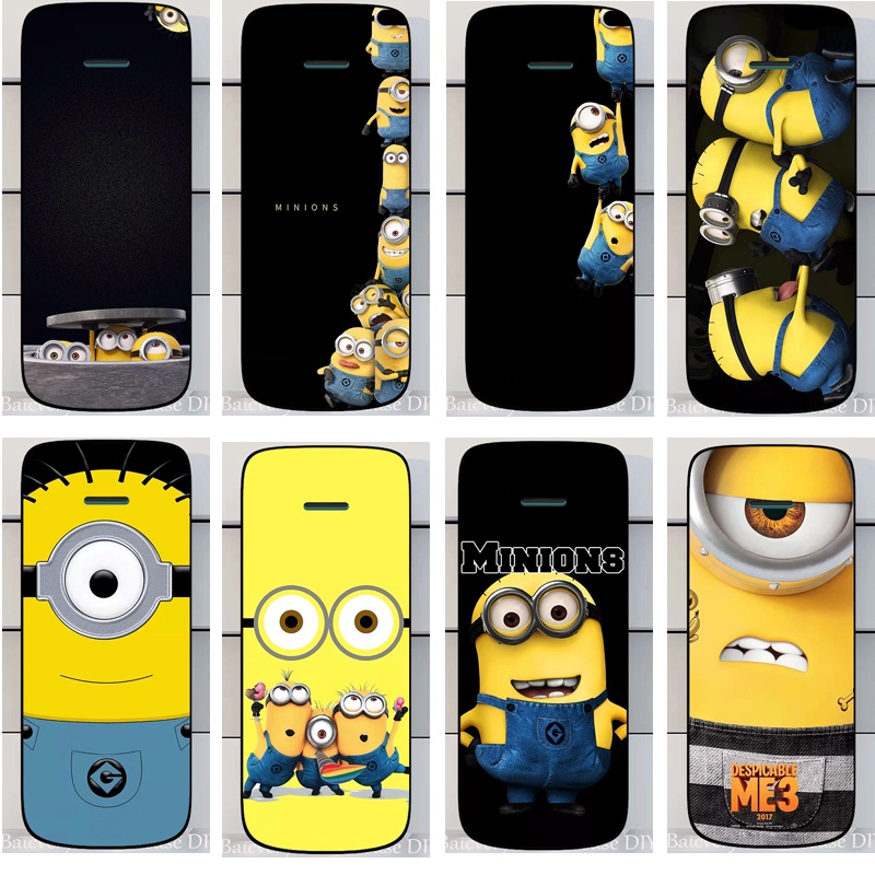 Ốp Điện Thoại TPU Dẻo Họa Tiết Hoạt Hình Minions Dễ Thương Cho Nokia 215 4G TA-1278