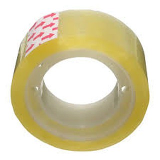 Băng dính vàng bản cuộn 2cm.