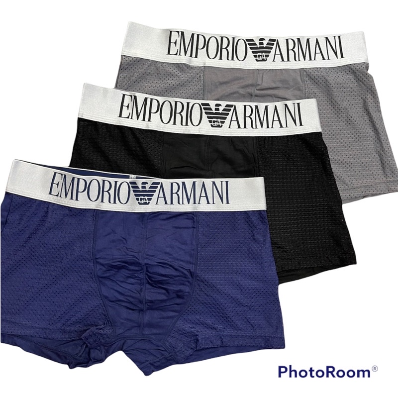Quần Lót Nam Sịp Boxer AMANI Cotton Mịn Thông Hơi Cao Cấp.Quần Sịp Đùi Nam Cạp To Dệt Lưới.Xuất xứ Trung Quốc