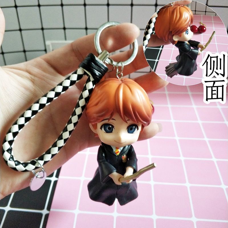 ♛Móc Khóa Mô Hình Nhân Vật Hermin Ron Trong Phim Harry Potter