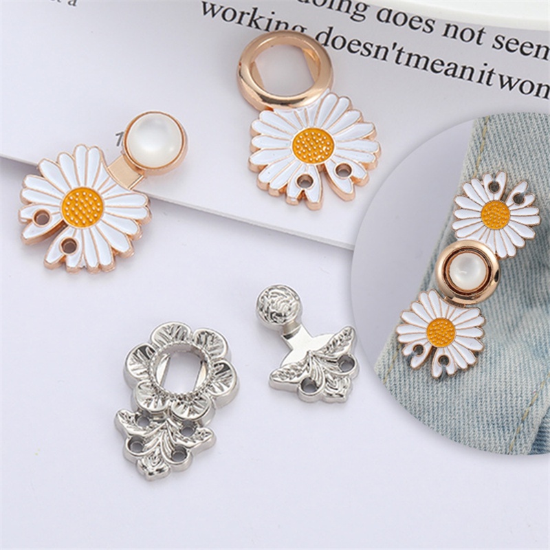 Nút Khóa Thắt Lưng Quần Jean / Quần Dài Bằng Kim Loại
