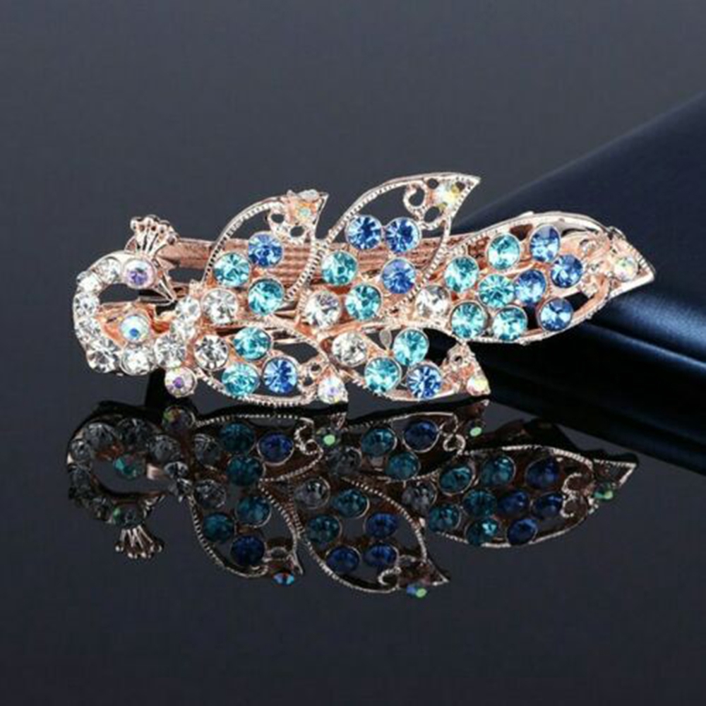 Kẹp tóc đính đá sang trọng cho nữ