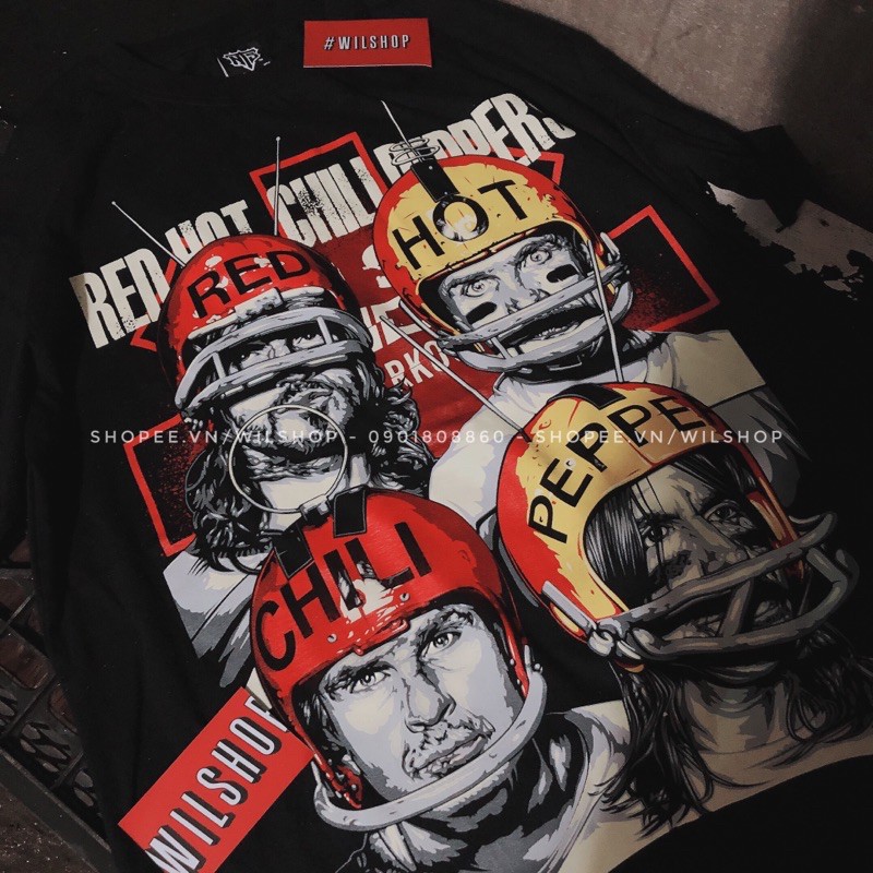 RED HOT CHILI PEPPERS, AEROSMITH  SLIPKNOT - ROCK BAND TEE - ÁO THUN ÁO PHÔNG NHẠC ROCK - ROCKTEE UNISEX