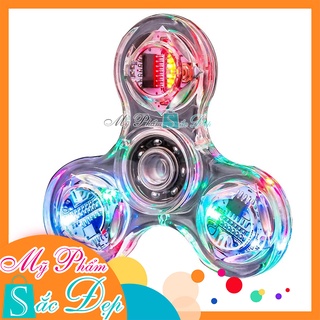 Con quay Spinner đồ chơi đèn Led phát sáng xả Stress bằng nhựa ABS cho mọi lứa tuổi