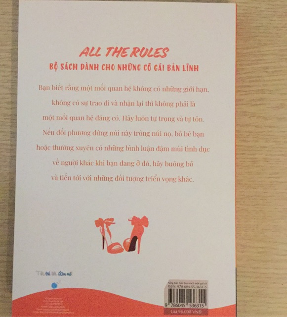 [ Sách ] Sống Bản Lĩnh Theo Cách Một Quý Cô - All The Rule - Tặng Kèm Bookmark Quý Cô