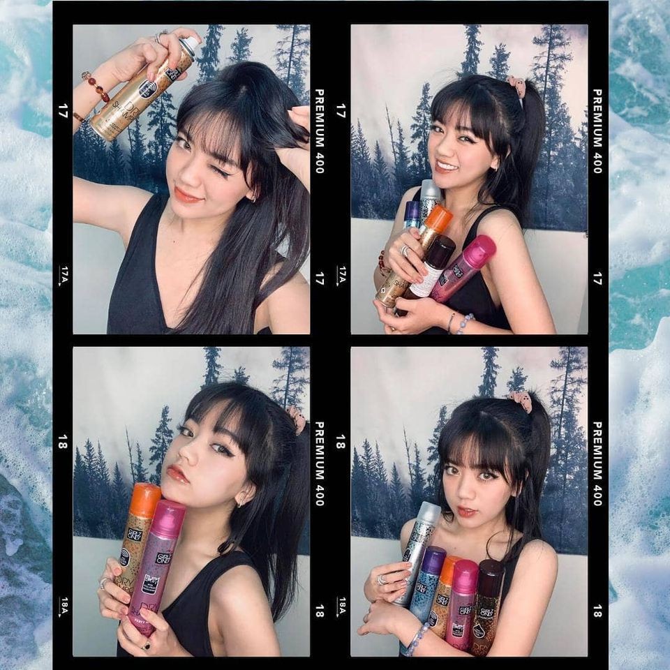 Dầu Gội Khô Giúp Tóc Sạch Dầu, Trở Nên Bồng Bềnh Ngay Lập Tức Girlz Only Dry Shampoo 200ml - Dazzling Volume