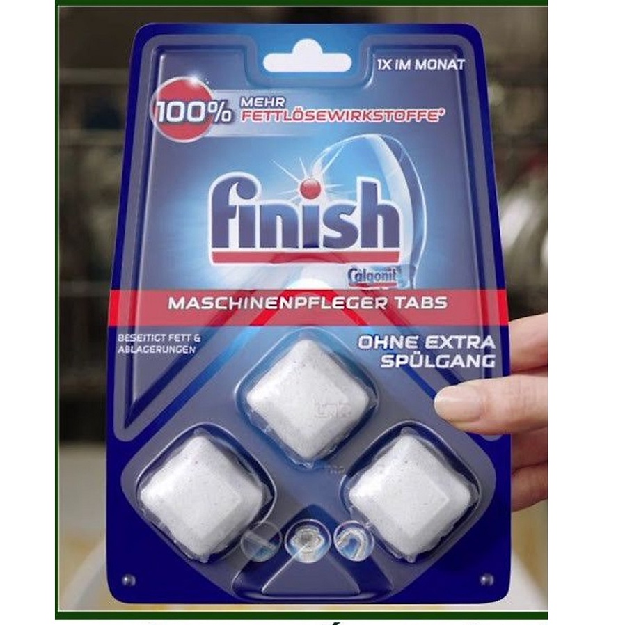 Viên vệ sinh máy rửa bát Finish chính hãng