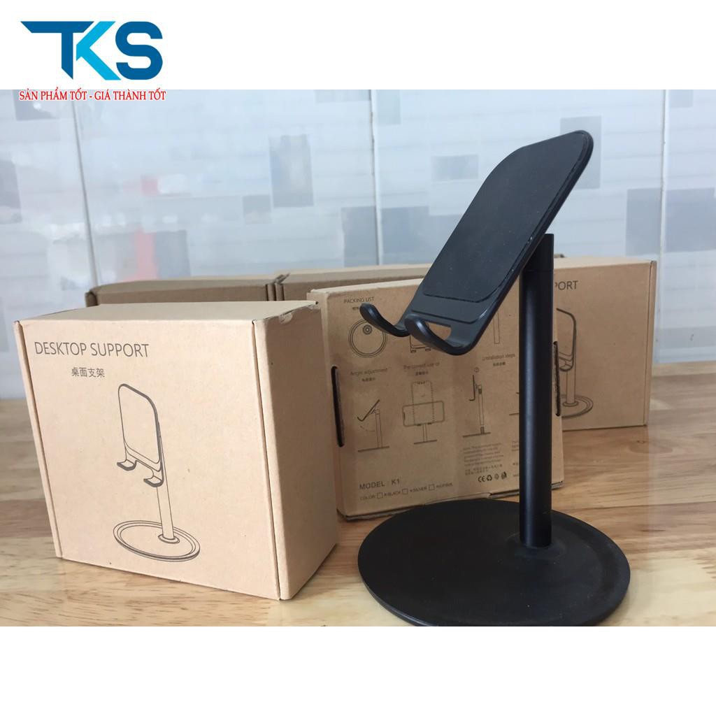 Giá đỡ điện thoại k1 desktop support, chân đế chắc chắn, để được nhiều loại điện thoại kích thước lớn