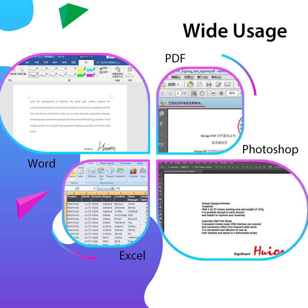 Bút Vẽ MáY TíNh BảNg Huion OSU 420 H420 H420X