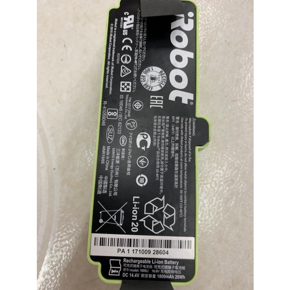 Pin thay thế cho irobot 500-890