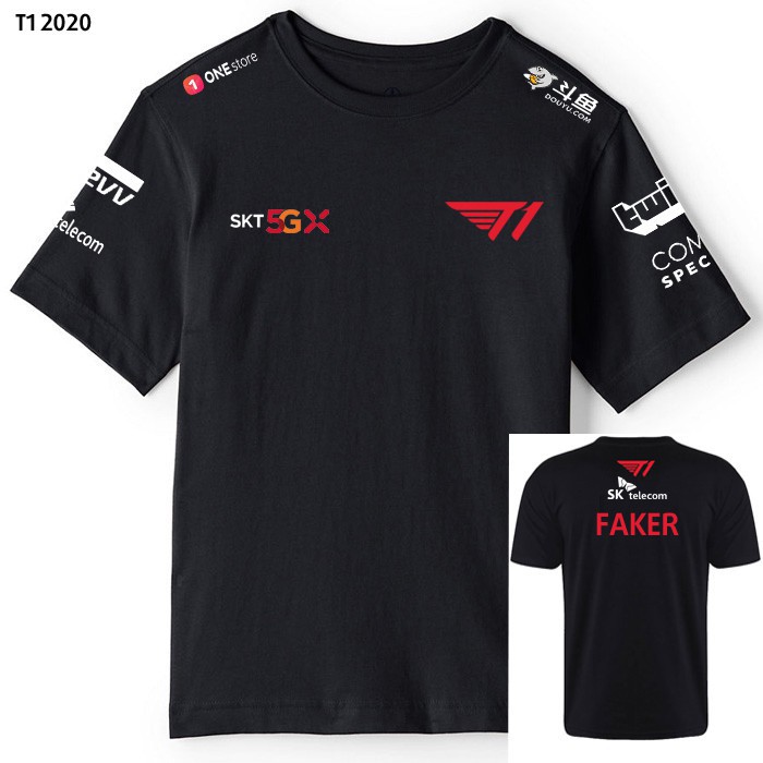 🔥SIÊU SALE🔥 🔥HOT🔥 Mẫu áo thun team game SKT T1 2020 cực ngầu mẫu mới cực chất /uy tín chất lượng