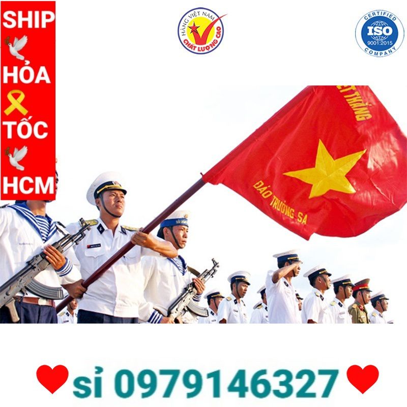 CỜ TỔ QUỐC VIỆT NAM .CỜ ĐỎ SAO VÀNG( vải phi bóng bền màu.KT>>.80×100)