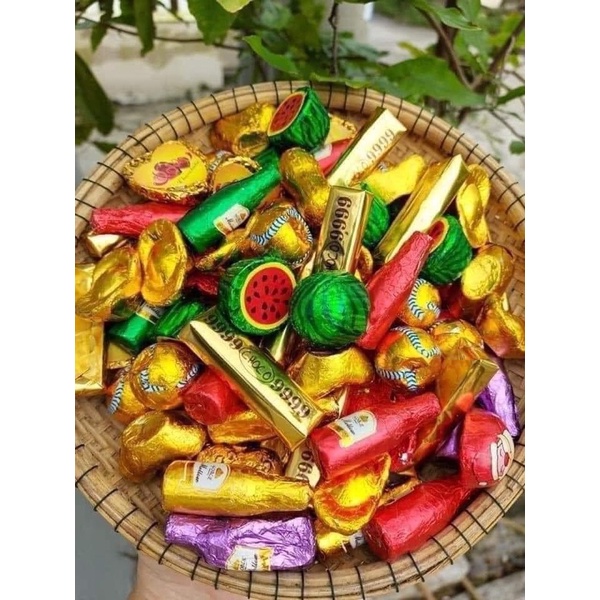 500g Kẹo Socola Mix Nhiều Hình