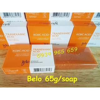 [Shopee tro gia] BELO WHITENING SOAP 65g, xà phòng TRĂNG DA, TRỊ THÂM hiệu quả