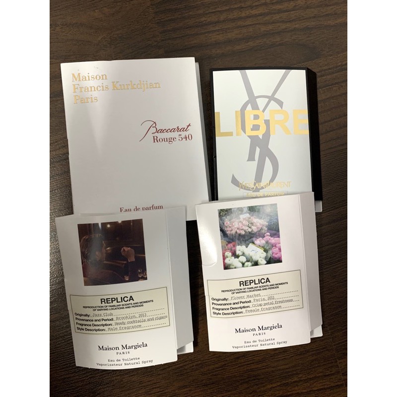 Vial nước hoa mini các loại