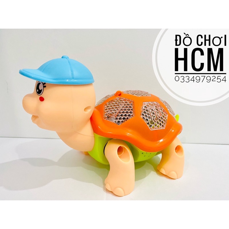 Đồ chơi rùa chạy pin có dây cho bé dắt đi dạo nhìn rất cưng giúp bé phát triển khả năng tư duy