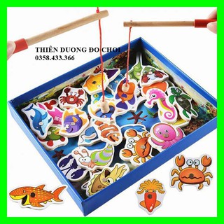 Bộ đồ chơi câu cá 2 cần 32 con