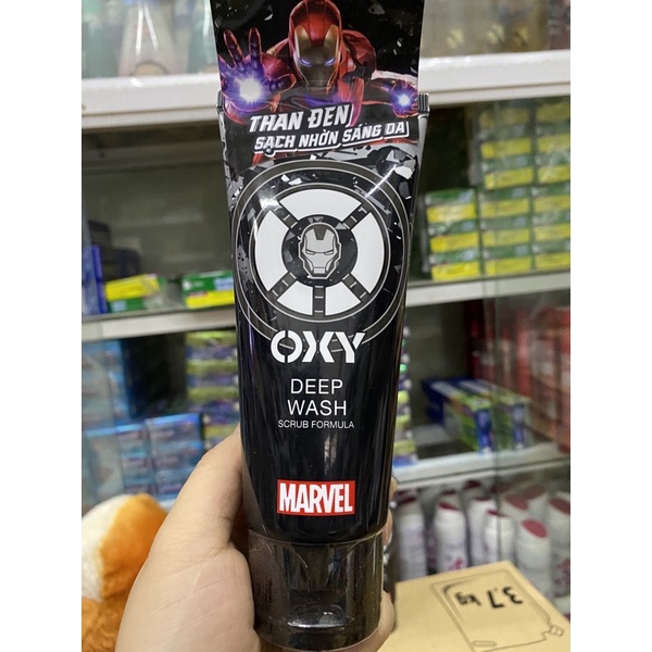 OXY Deep Wash (Scrub) - Kem rửa mặt có hạt sạch sâu 100g