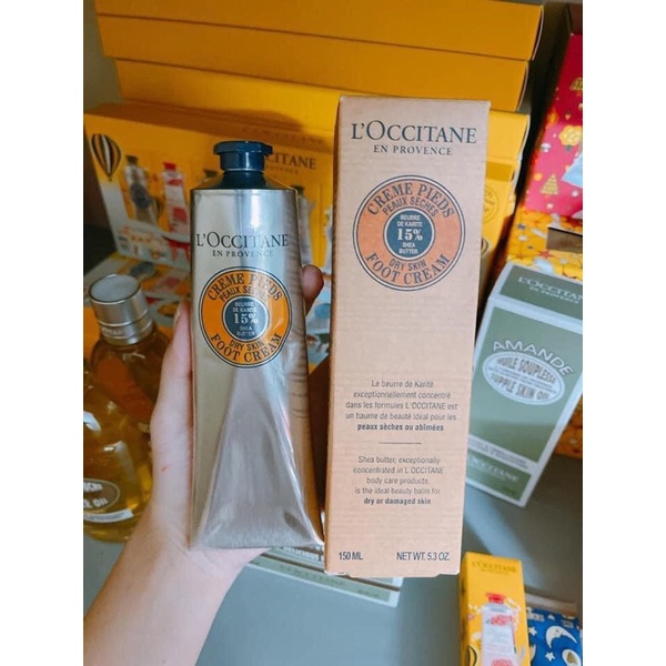 Kem Dưỡng Da Chân L’Occitane Shea Butter Foot Cream 150ml