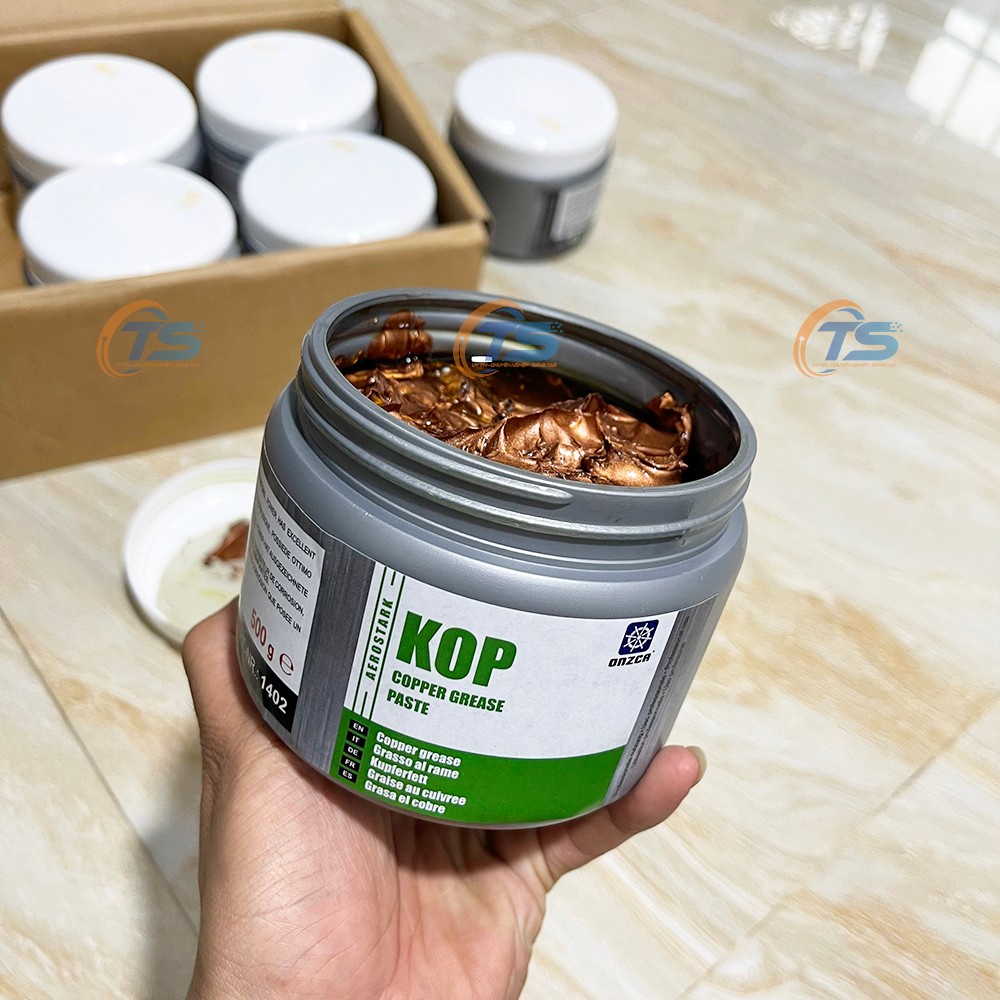 Mỡ Bò Đồng Chịu Nhiệt Độ Cao Onzca Kop Copper Grease Paste 500ml