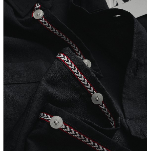 Áo somi nam dài tay Z.RA cổ bẻ 2 túi LV-823 | BigBuy360 - bigbuy360.vn